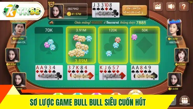 Three Card Poker - Siêu Phẩm Cực Đỉnh Chỉ Có Tại TK88 11 Sơ lược game Bull Bull siêu cuốn hút