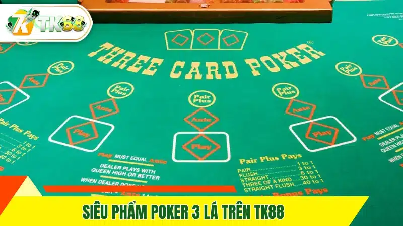 Roulette TK88 - Thiên Đường Săn Thưởng Cực Chất 2025 12 Siêu phẩm Poker 3 lá trên TK88